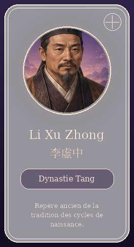 Li Xu Zhong 李虛中